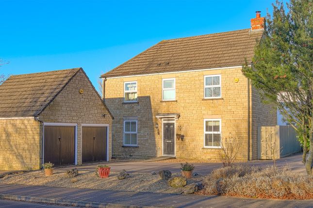 Detached house for sale in Honeysuckle Close, Calne