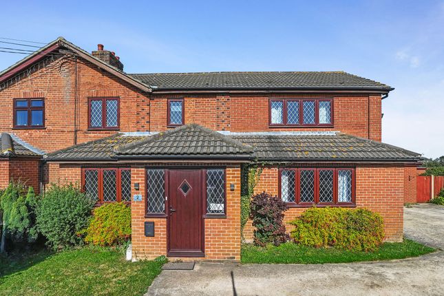 Semi-detached house for sale in Colchester Road, Little Bentley, Colchester, Essex