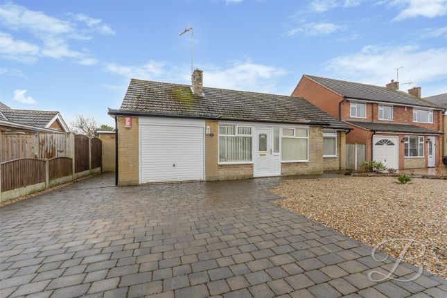 Thumbnail Detached bungalow for sale in Greendale Avenue, Edwinstowe, Mansfield