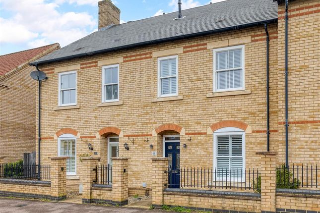 Terraced house for sale in Dickens Boulevard, Fairfield, Hitchin