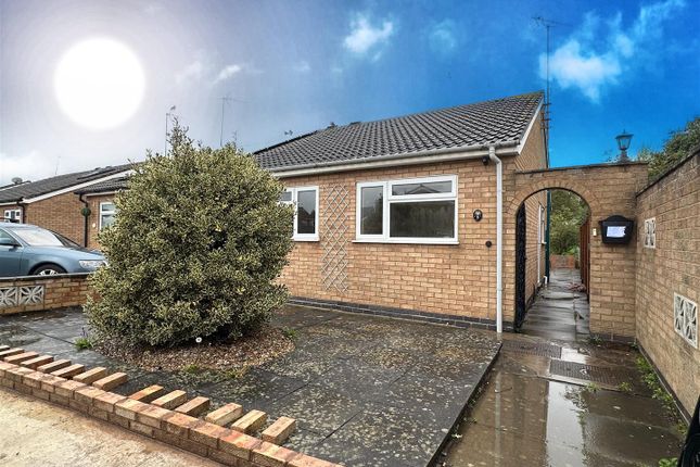 Semi-detached bungalow for sale in Amberley Close, Thurmaston, Leicester