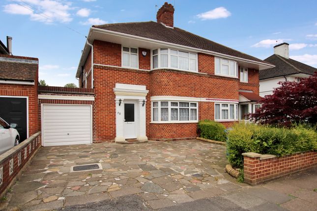 Thumbnail Semi-detached house to rent in Howberry Road, Canons Park, Edgware