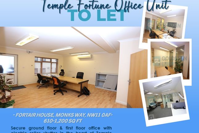 Office to let in Monks Way, London