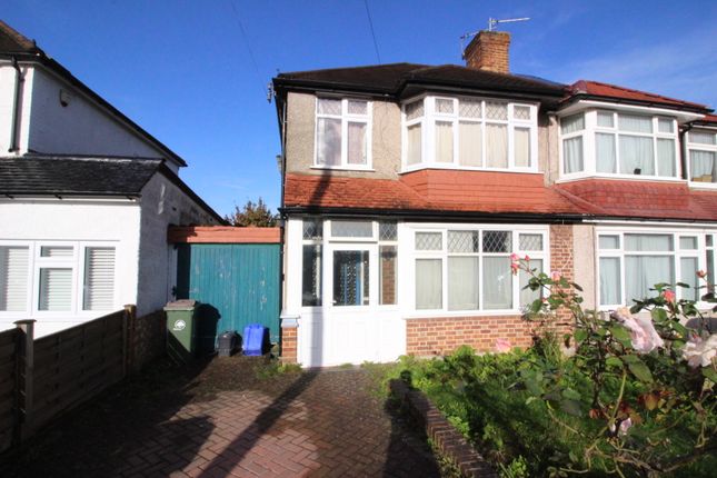 Thumbnail Semi-detached house for sale in Brocks Drive, North Cheam