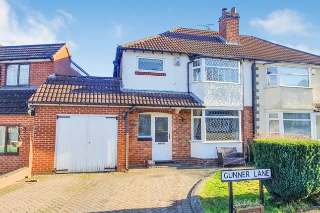 Semi-detached house for sale in Gunner Lane, Rubery, Rednal, Birmingham