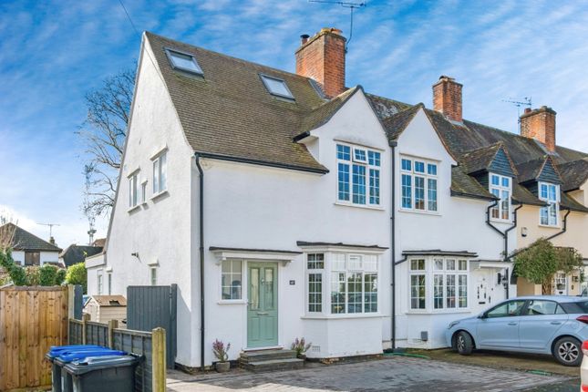 End terrace house for sale in Birchwood Road, West Byfleet, Surrey