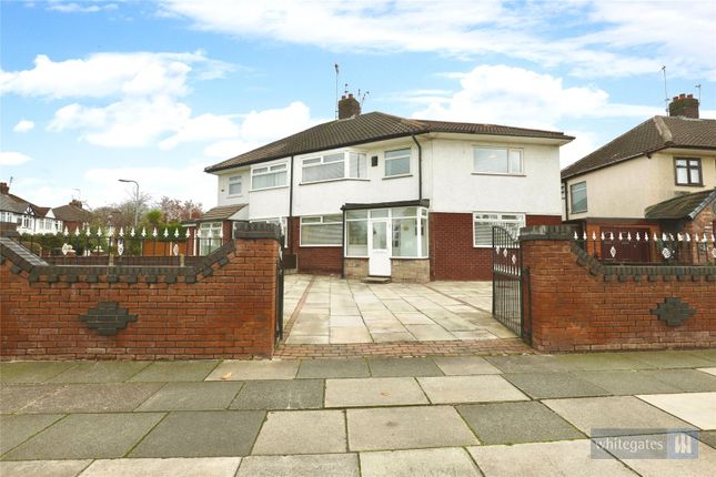 Semi-detached house for sale in Tarbock Road, Huyton, Liverpool, Merseyside