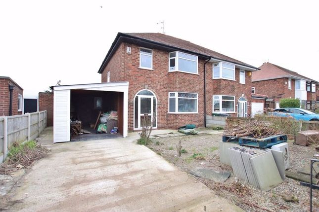 Semi-detached house for sale in Shackleton Road, Leasowe, Wirral