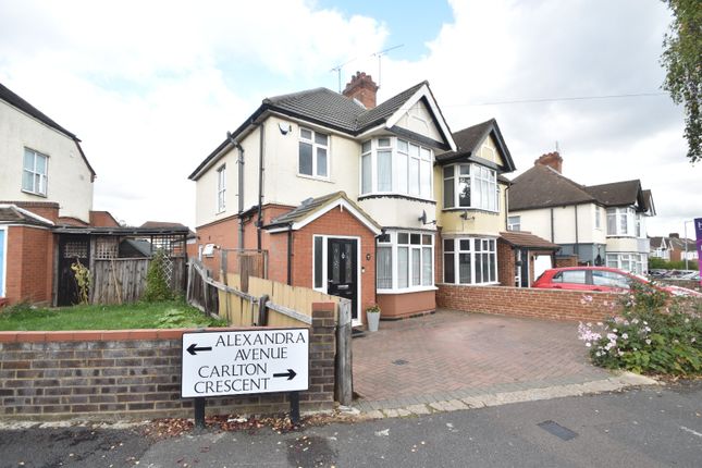 Thumbnail Semi-detached house for sale in Carlton Crescent, Luton, Bedfordshire
