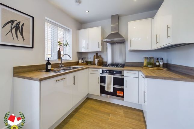 Semi-detached house for sale in Plot 264, The Clavering, Earls Park