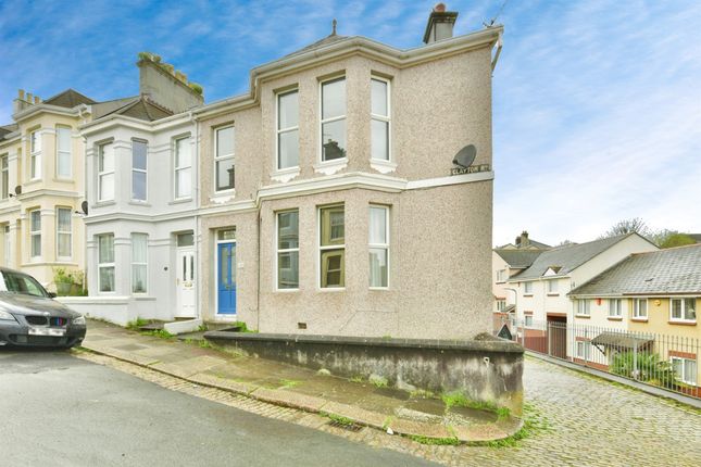 Thumbnail End terrace house for sale in Clayton Road, Plymouth