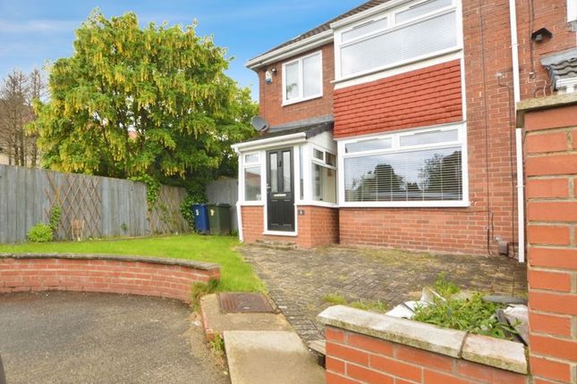 Thumbnail Semi-detached house for sale in Houndelee Place, Fenham, Newcastle Upon Tyne
