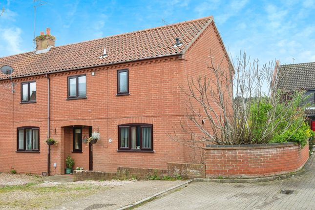 Semi-detached house for sale in Manor Court, North Walsham