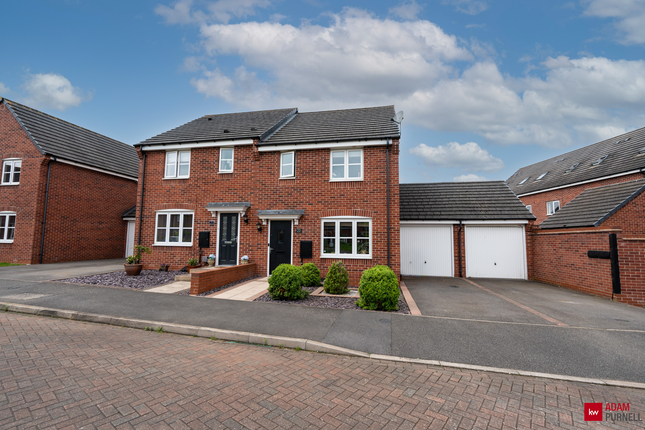 Semi-detached house for sale in Triumph Road, Hinckley, Leicestershire