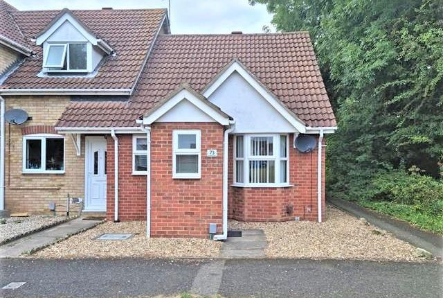 Thumbnail Terraced bungalow to rent in Armada Close, Wisbech, Cambs