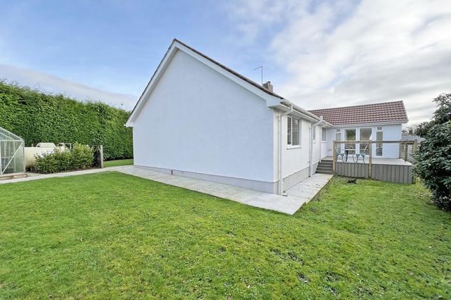 Detached bungalow for sale in Trethurgy, Nr. St Austell, Cornwall
