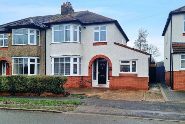 Thumbnail Semi-detached house for sale in Lynton Avenue, Kingsthorpe, Northampton