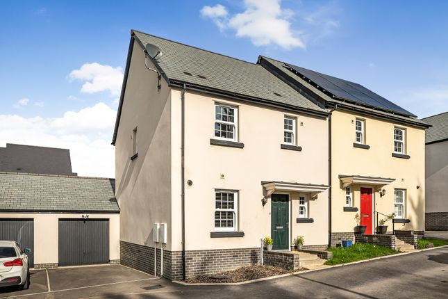 Thumbnail Semi-detached house for sale in Pipistrelle Close, Chudleigh, Newton Abbot