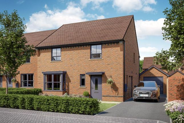 Thumbnail Detached house for sale in "Somerby" at Quince Avenue, Swindon