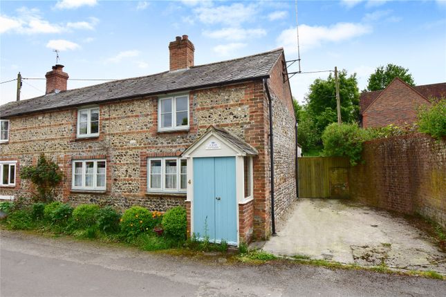 Thumbnail Semi-detached house to rent in Back Street, East Garston, Hungerford, Berkshire