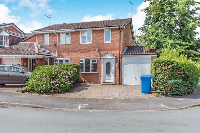 Thumbnail Semi-detached house to rent in Canterbury Drive, Perton, Wolverhampton, Staffordshire