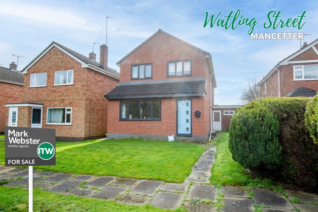 Thumbnail Detached house for sale in Watling Street, Mancetter, Atherstone