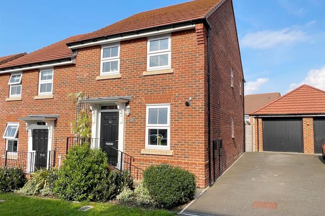 Semi-detached house for sale in Great Crescent, Newbury
