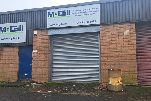 Thumbnail Industrial to let in Unit 4, 502, Calder Street, Glasgow