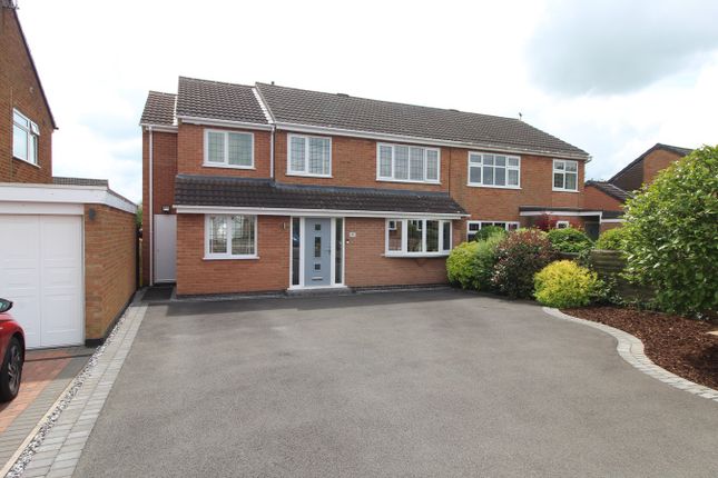 Semi-detached house for sale in Arran Way, Countesthorpe, Leicester