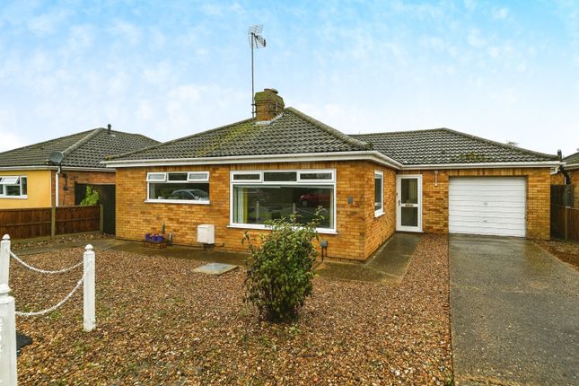 Thumbnail Detached bungalow for sale in Elmtree Grove, West Winch, King's Lynn