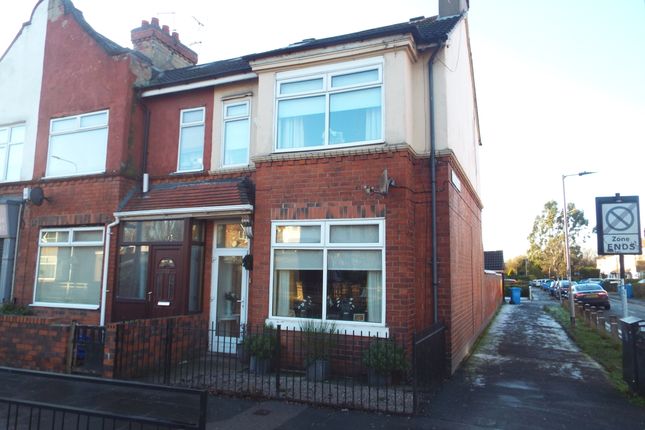 Thumbnail End terrace house for sale in Chanterlands Avenue, Hull