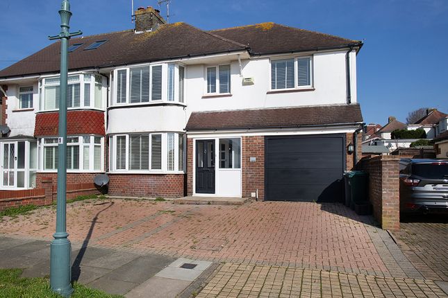 Thumbnail Semi-detached house to rent in Highlands Road, Portslade, Brighton