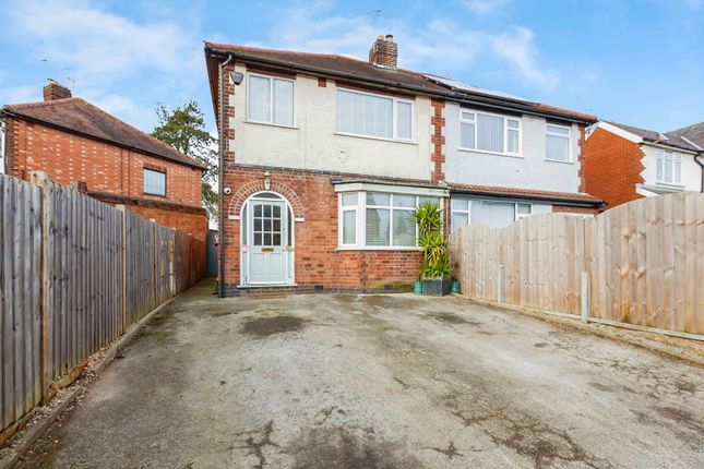 Thumbnail Semi-detached house for sale in Main Street, Kirby Muxloe, Leicester