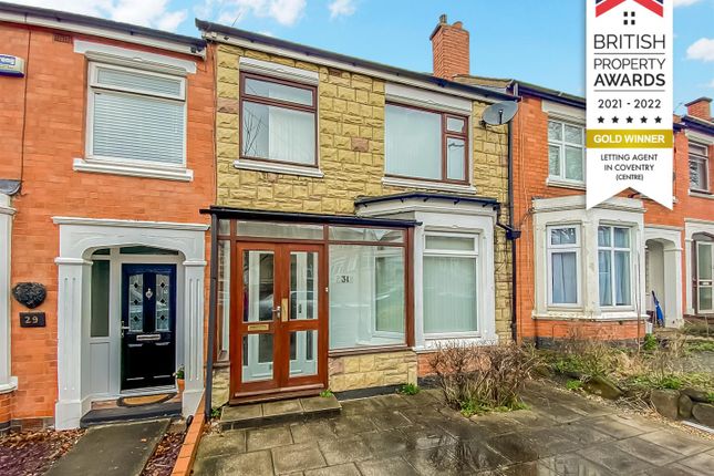 Thumbnail Terraced house to rent in Queen Isabels Avenue, Cheylesmore, Coventry, West Midlands