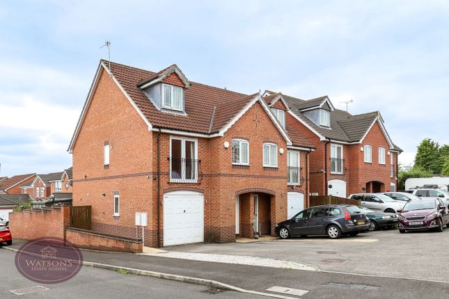 Thumbnail Town house for sale in Hilltop Rise, Newthorpe, Nottingham