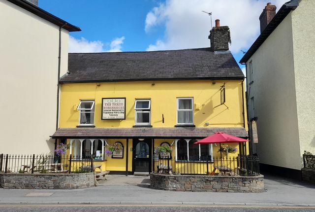 Thumbnail Restaurant/cafe for sale in High Street, Llandovery