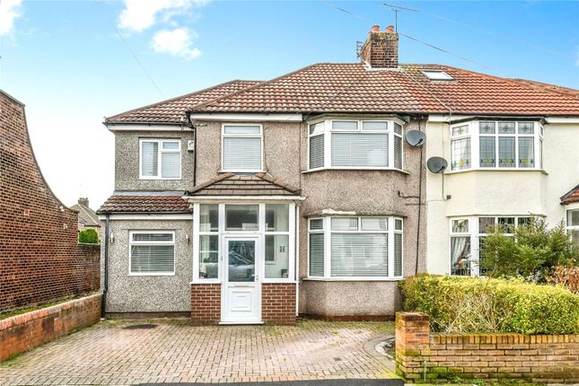 Thumbnail Semi-detached house for sale in Storrsdale Road, Liverpool, Merseyside