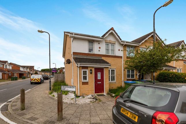 End terrace house for sale in Grasshaven Way, London