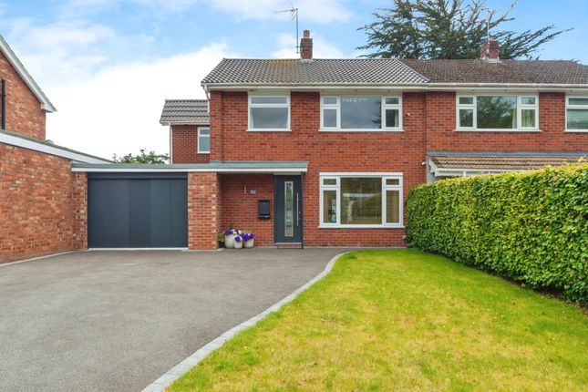 Thumbnail Semi-detached house for sale in Alpraham Crescent, Upton, Chester