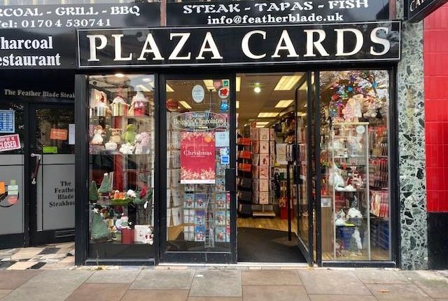 Thumbnail Commercial property to let in Plaza Cards, 118 Lord Street, Southport, Merseyside