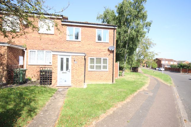 Thumbnail End terrace house to rent in Eagle Drive, Flitwick