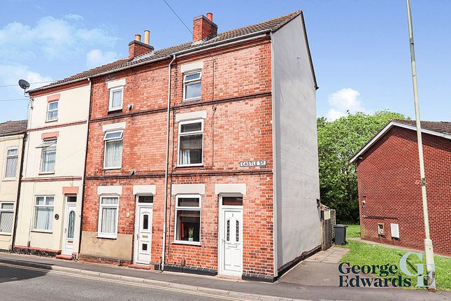 Thumbnail End terrace house for sale in Castle Street, Whitwick
