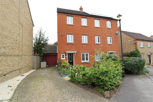 Thumbnail Semi-detached house for sale in Whittington Chase, Kingsmead, Milton Keynes, Buckinghamshire