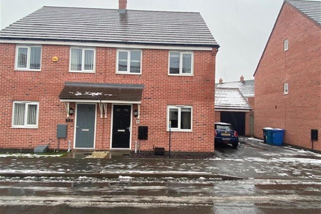Thumbnail Semi-detached house to rent in Canon Lane, Hawksyard, Rugeley