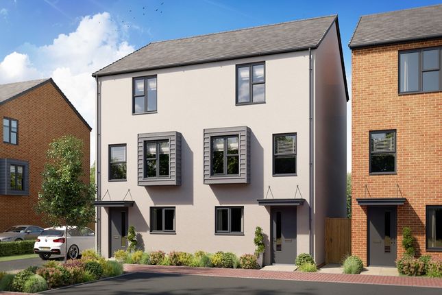 Terraced house for sale in "The Ashbury - Plot 425" at Cei Dafydd, Barry