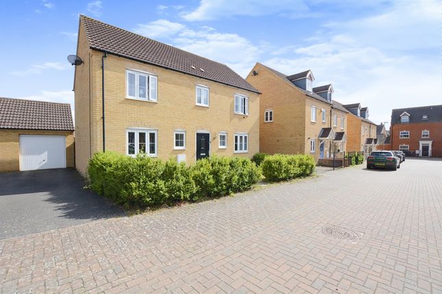 Thumbnail Detached house for sale in Ribston Close, Bedford