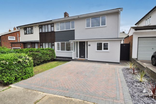 Thumbnail Semi-detached house for sale in Westwood Gardens, Hadleigh, Benfleet