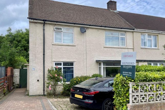 Thumbnail Semi-detached house for sale in Tennyson Road, Penarth