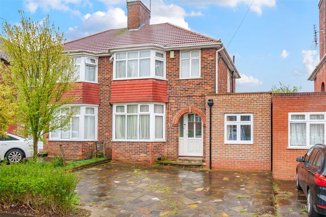 Thumbnail Semi-detached house for sale in Holyrood Gardens, Edgware, Middlesex