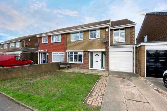 Thumbnail Semi-detached house for sale in Basil Way, South Shields